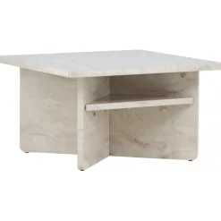 Ålesund soffbord 75 x 75 cm - Beige