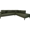 Lido hörnsoffa - Olivgrön