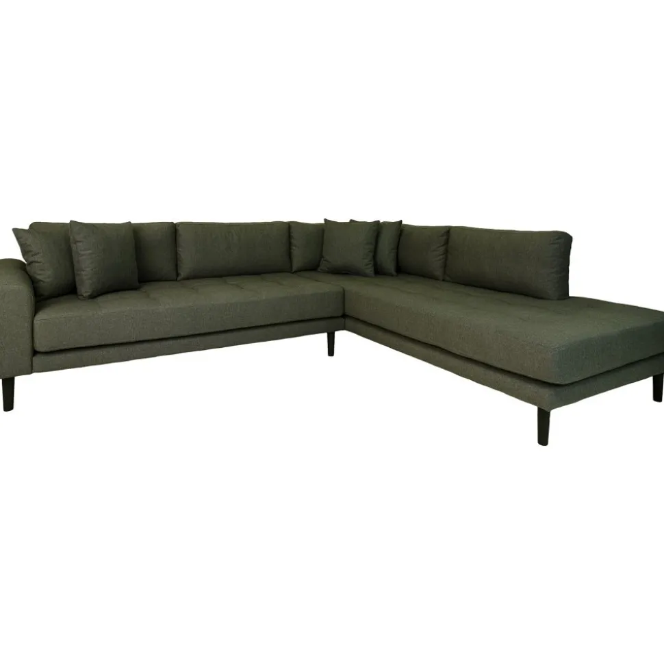 Lido hörnsoffa - Olivgrön