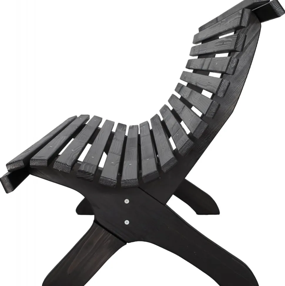 Lillesand sittbänk - Svart + Rengöringsmedel för utemöbler