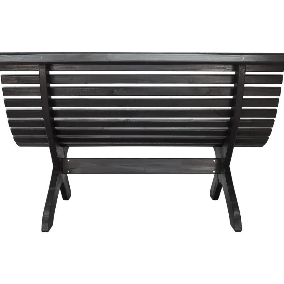 Lillesand sittbänk - Svart + Rengöringsmedel för utemöbler