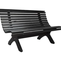 Lillesand sittbänk - Svart + Textilskydd för utemöbler