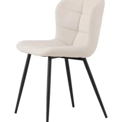 Lily matstol - Beige/Svart