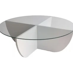 Lily soffbord Ø90 cm - Vit