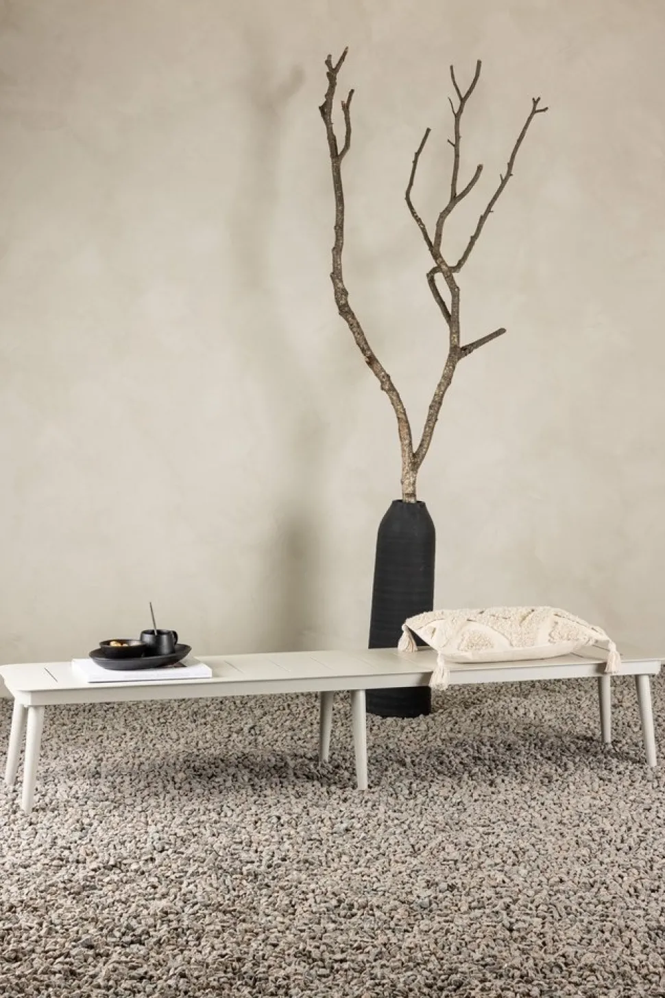 Lina sittbänk - Beige