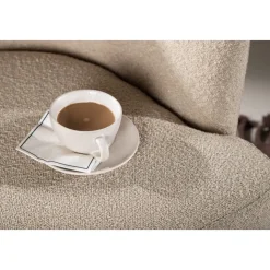 Lincoln fåtölj - Beige bouclè