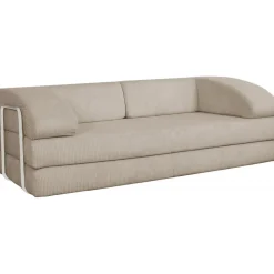 Lincoln 3-sits bäddsoffa i beige manchester