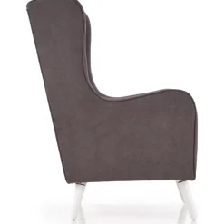 Linsey öronlappsfåtölj - Mörkgrå + Textilrengöring för möbler