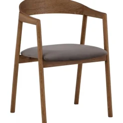 Långön matstol - Ek/grå