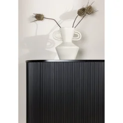 Loca vägghängt sidobord 120 x 45 cm - Svart