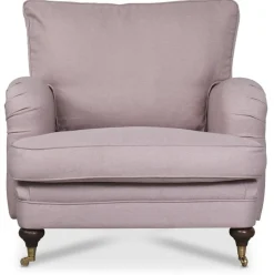 London rosa Howard fåtölj + Textilrengöring för möbler