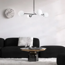 Lorea taklampa 1 - Svart/vit