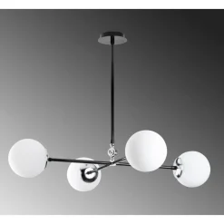 Lorea taklampa 1 - Svart/vit