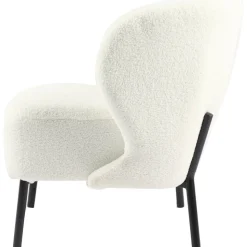 Lullaby fåtölj - Offwhite Boucle / Teddy + Textilrengöring för möbler