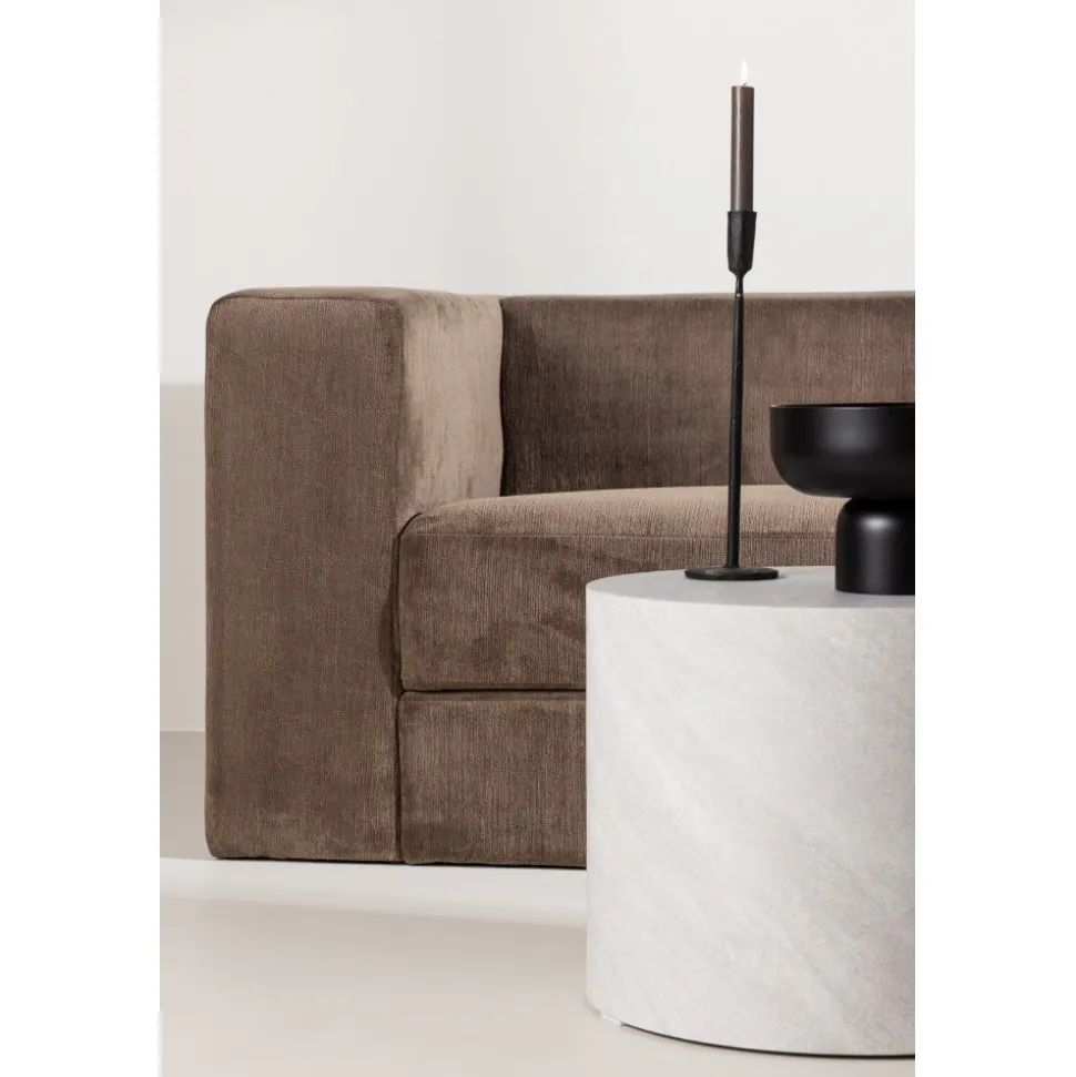 Lumi 3-sits soffa - Brun linne