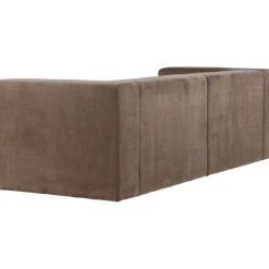 Lumi 3-sits soffa - Brun linne