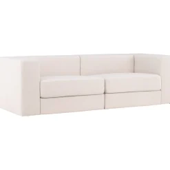 Lumi 3-sits soffa - Vit linne