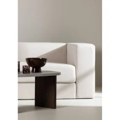 Lumi 3-sits soffa - Vit linne