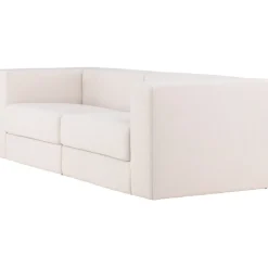 Lumi 3-sits soffa - Vit linne