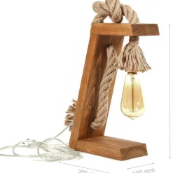 Lumina bordslampa - Brun/guld