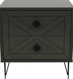 Luna sängbord - Antracit