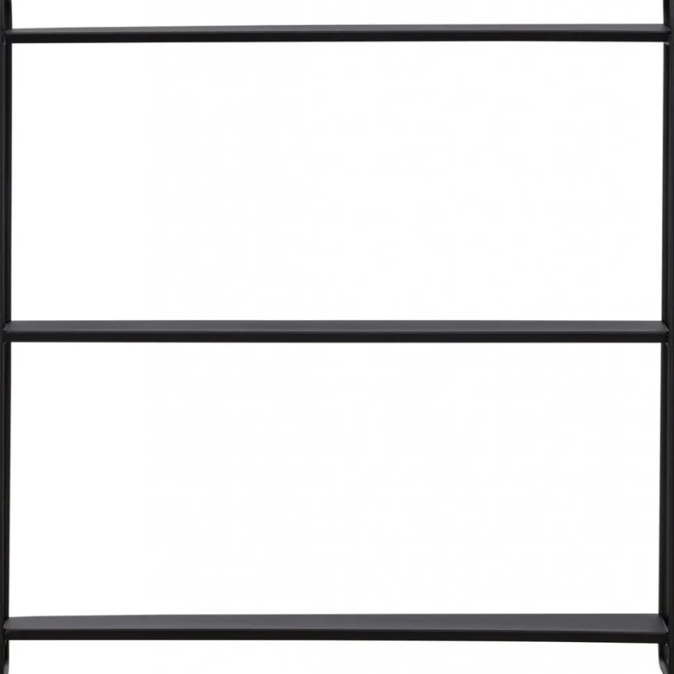 Lyon vägghylla 63 x 62 cm - Svart