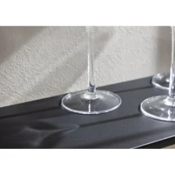 Lyon vägghylla 63 x 62 cm - Svart