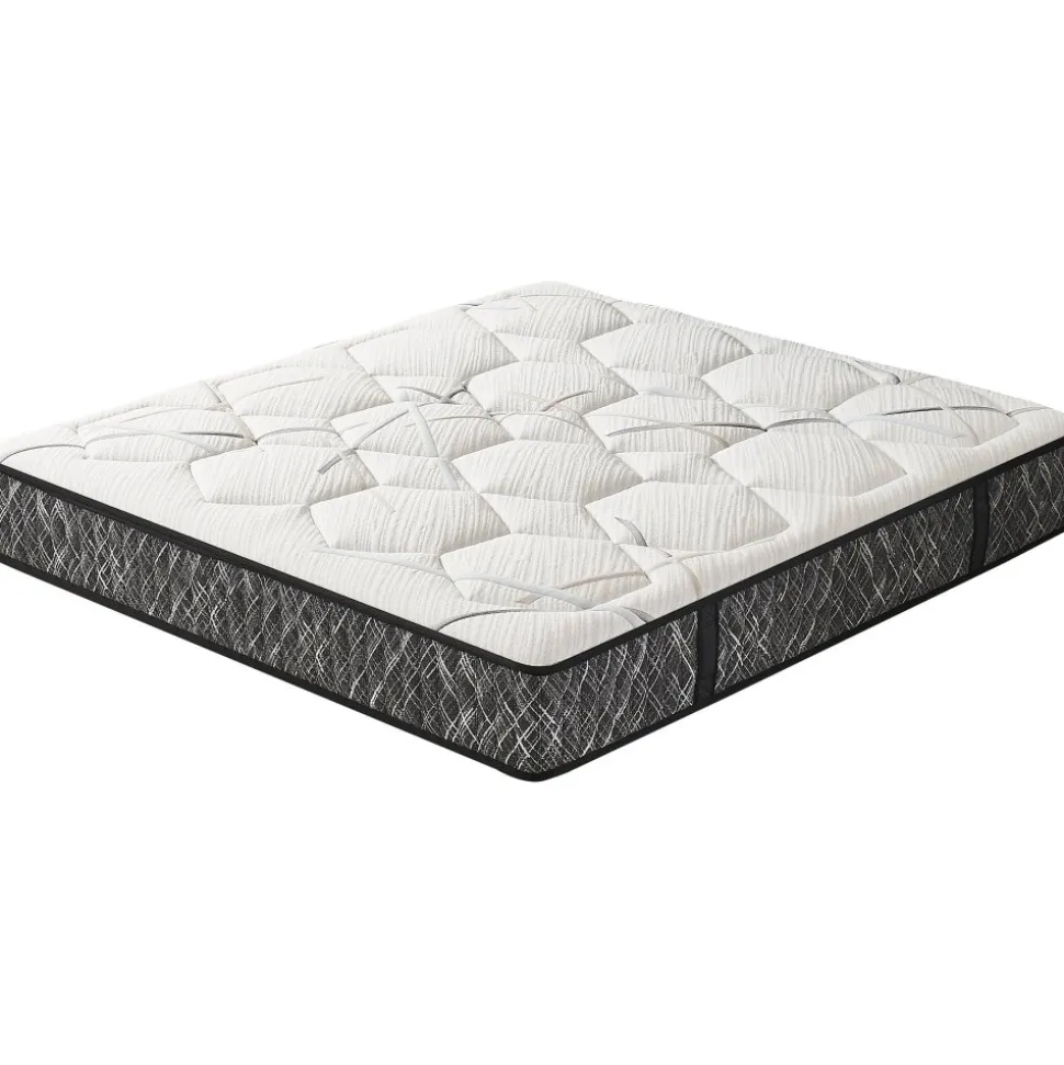 Madrass med pocket och antibakteriellt tyg