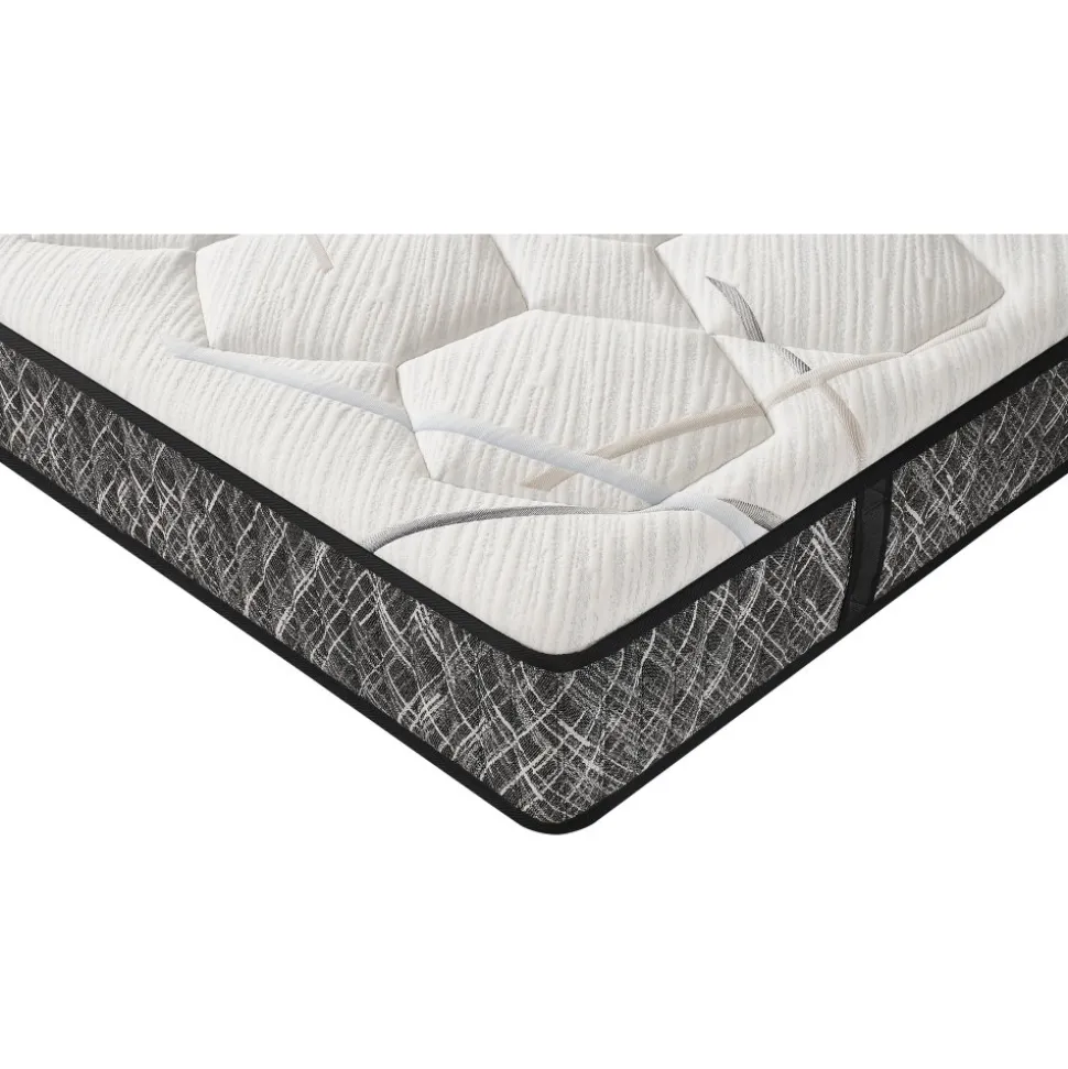 Madrass med pocket och antibakteriellt tyg