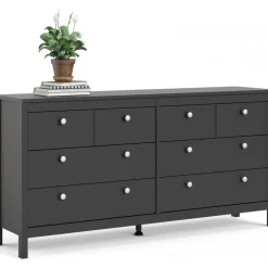 Madrid bred byrå - Svart