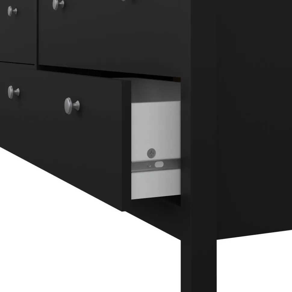 Madrid bred byrå - Svart