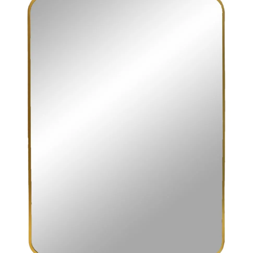 Madrid väggspegel - Mässing + Glas och Kristallrengöring