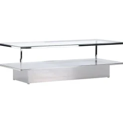 Maglehem soffbord 130 x 60 cm - Silver