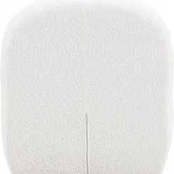 Mahla loungestol - Vit bouclé