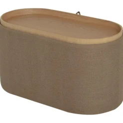 Maiko puff oval - Brun