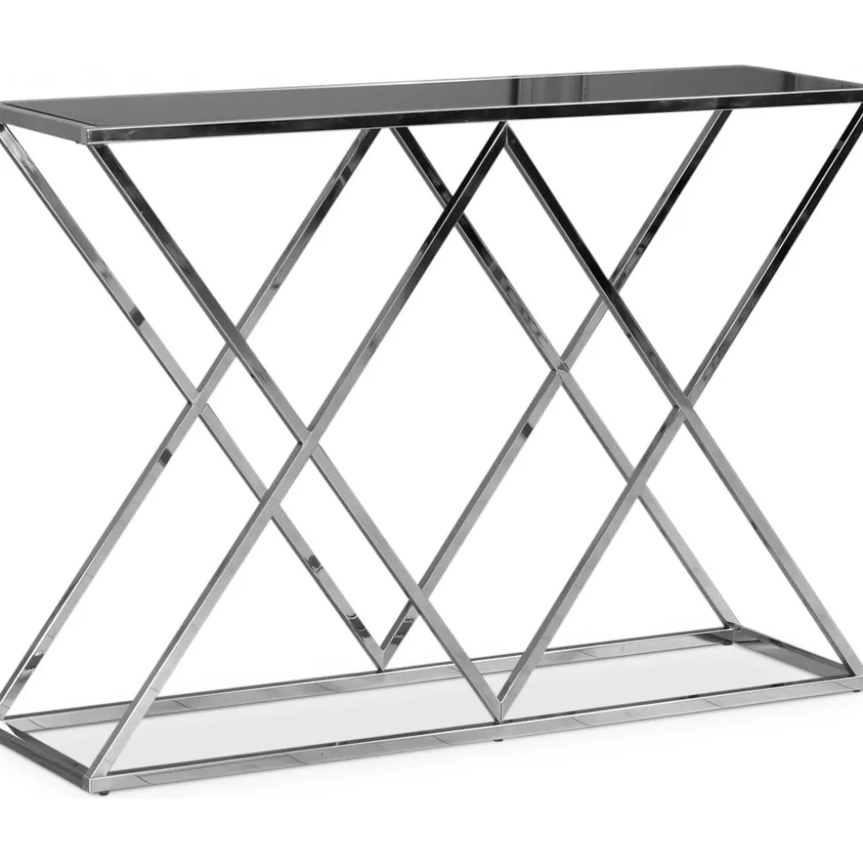 Maine konsolbord i krom + Textilrengöring för möbler