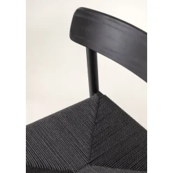 Malmön matstol - Svart