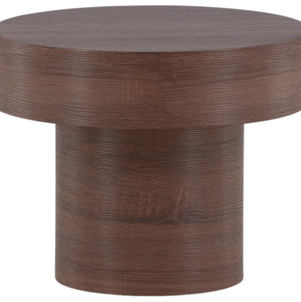 Malung sidobord Ø50 cm - Brun