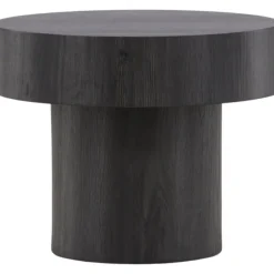 Malung sidobord Ø50 cm - Svart