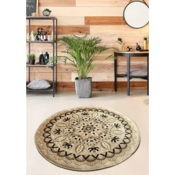 Mandal badrumsmatta - Beige