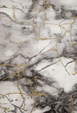 Maskinvävd matta - Craft Concrete Guld