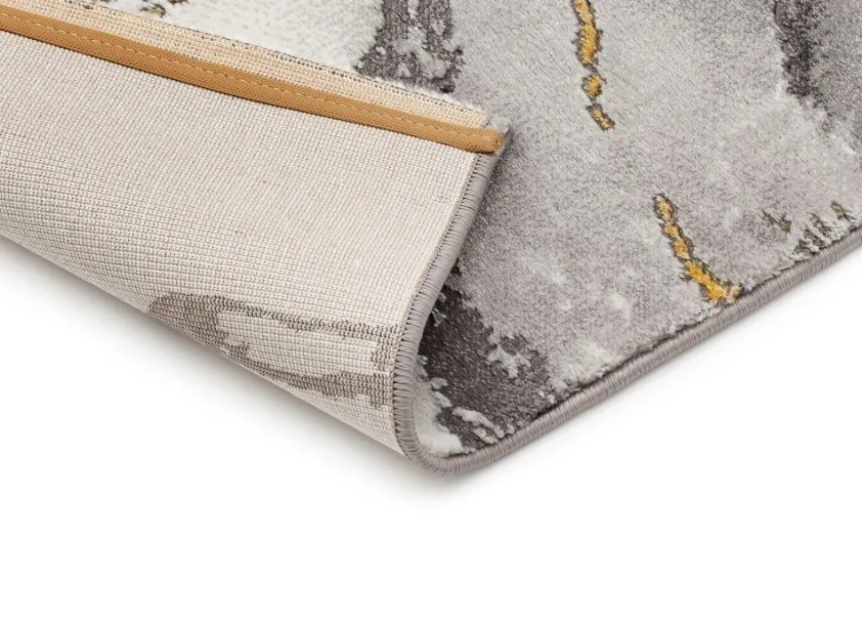 Maskinvävd matta - Craft Concrete Guld