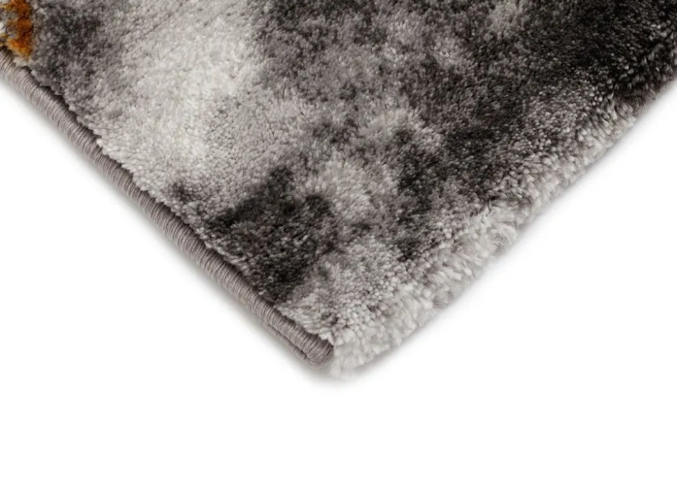 Maskinvävd matta - Craft Marble Guld