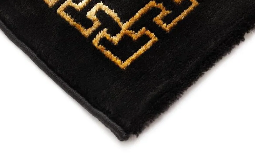 Maskinvävd matta - Deluxe Versace Guld