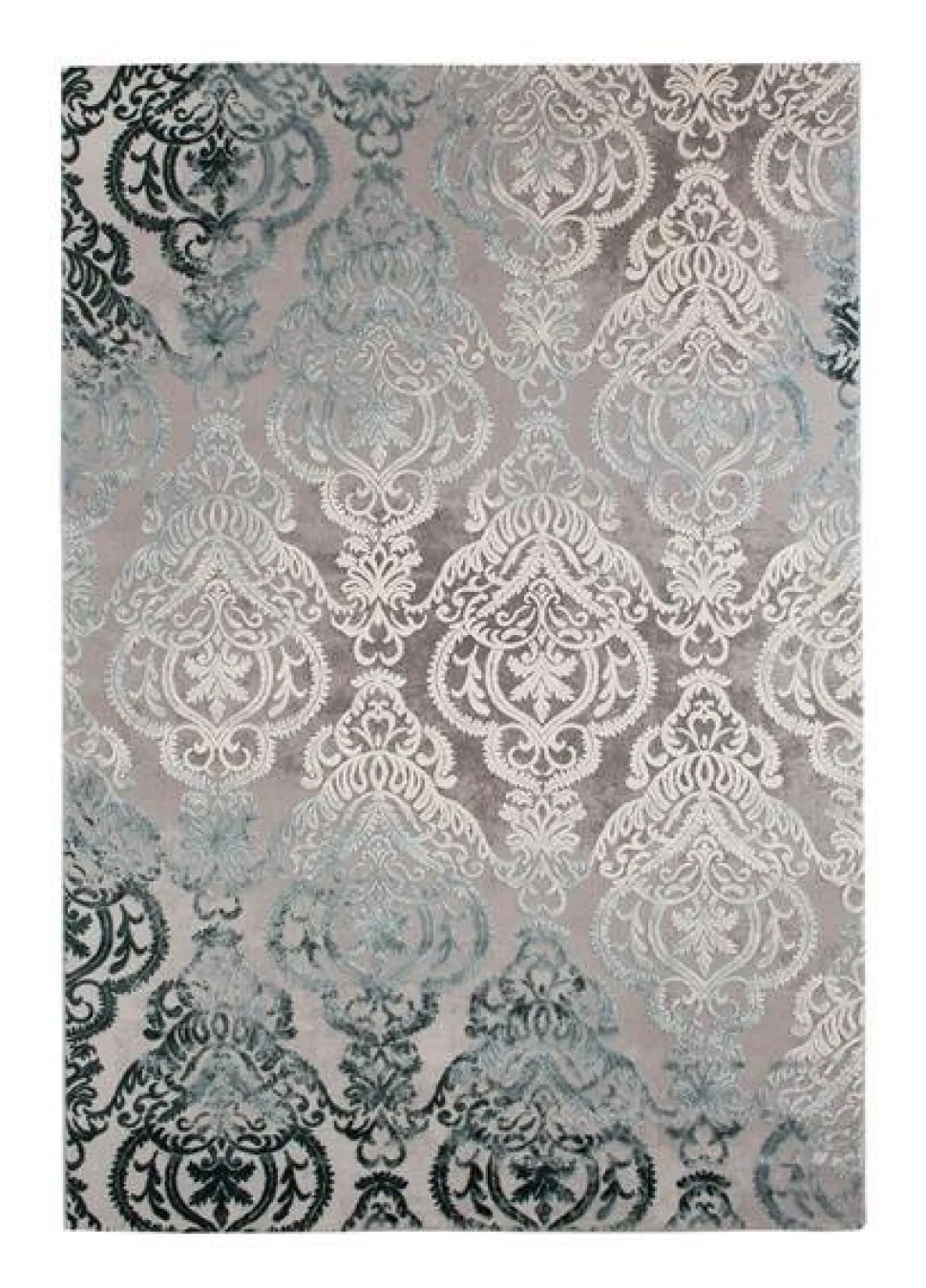 Maskinvävd matta - Turkos