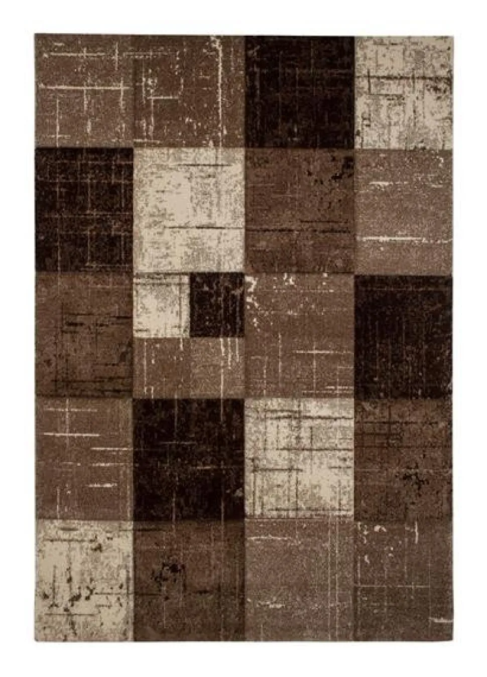 Maskinvävd matta Aversa - Nougat