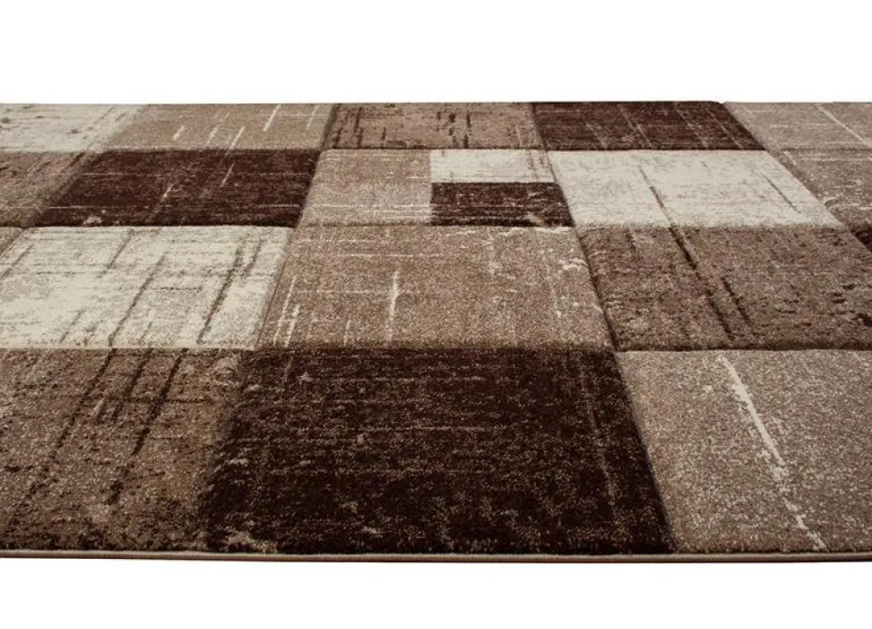 Maskinvävd matta Aversa - Nougat