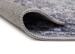 Maskinvävd matta Cleo Tabriz - Blå/Grå