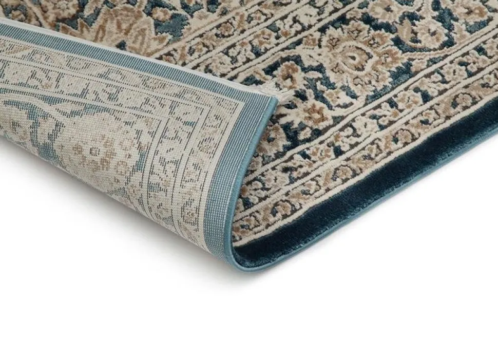 Maskinvävd matta Lelio - Turkos