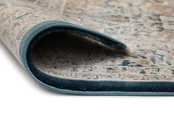 Maskinvävd matta Lelio - Turkos